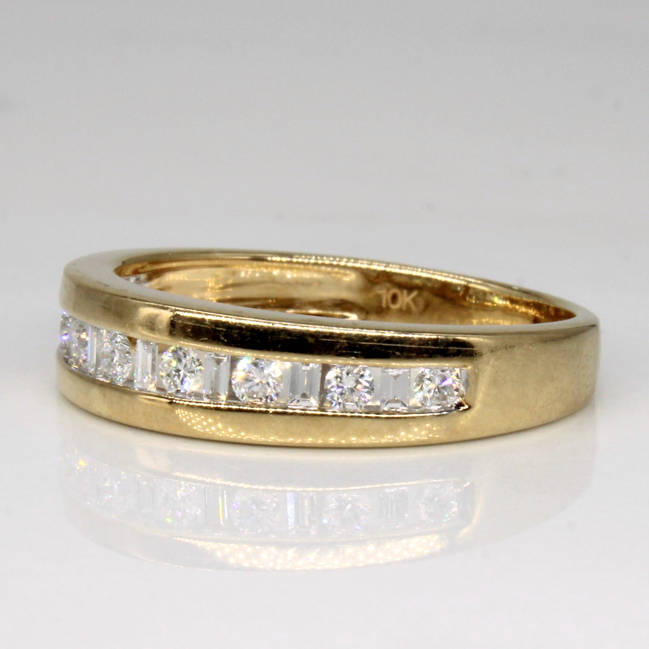 Mixed Cut Diamond Band | 0.50ctw | SZ 10.5 |