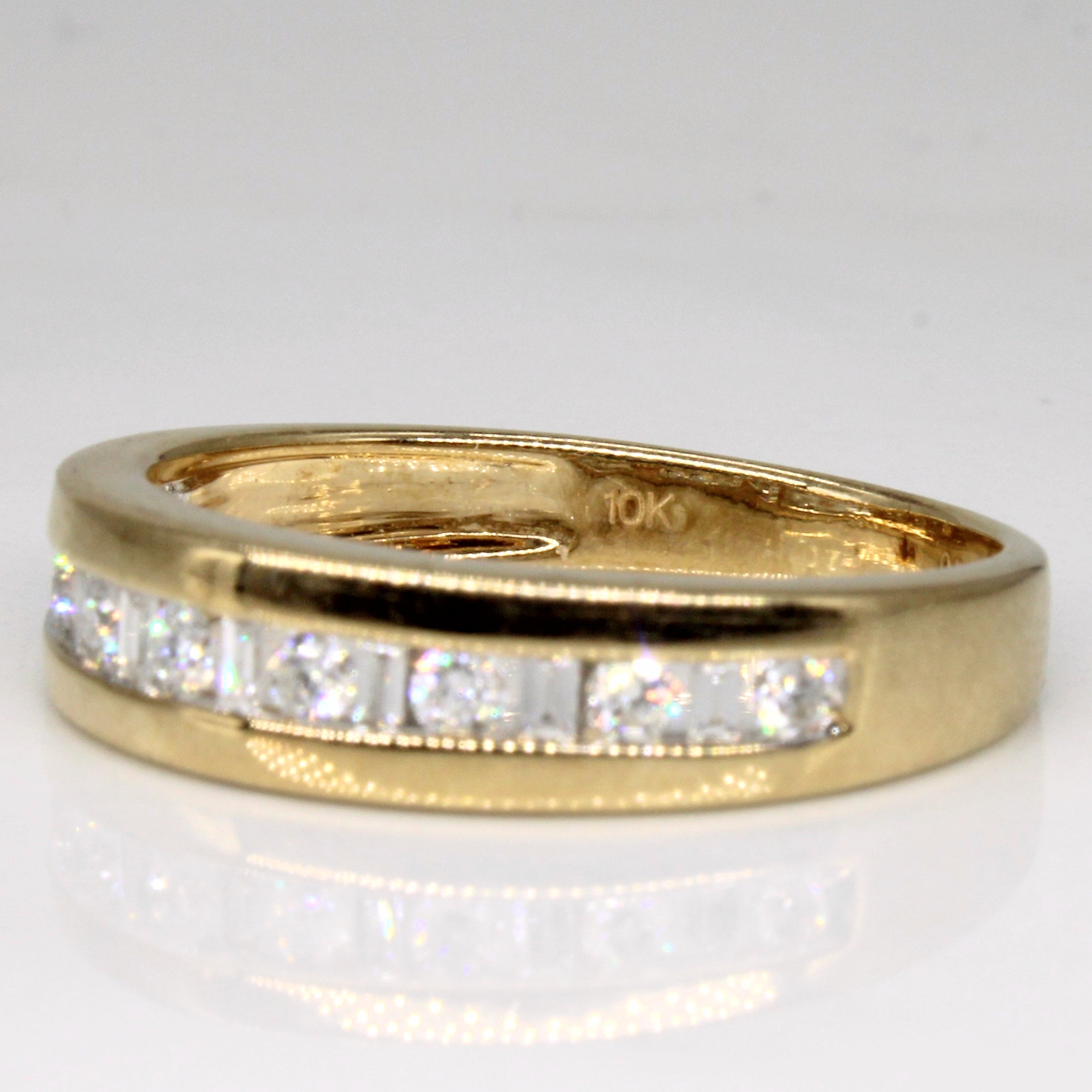 Mixed Cut Diamond Band | 0.50ctw | SZ 10.5 |
