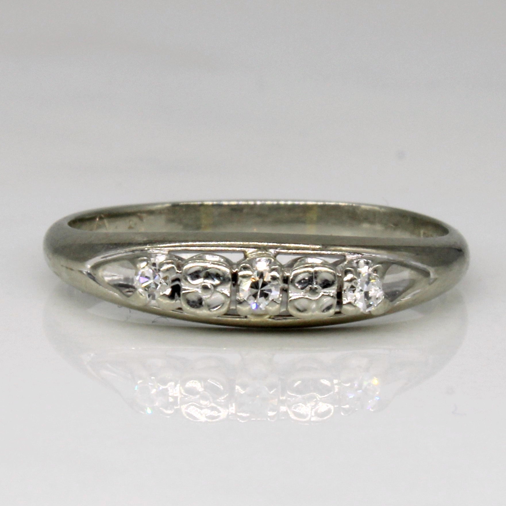 Birks' Mid Century Diamond Band | 0.03ctw | SZ 6 |