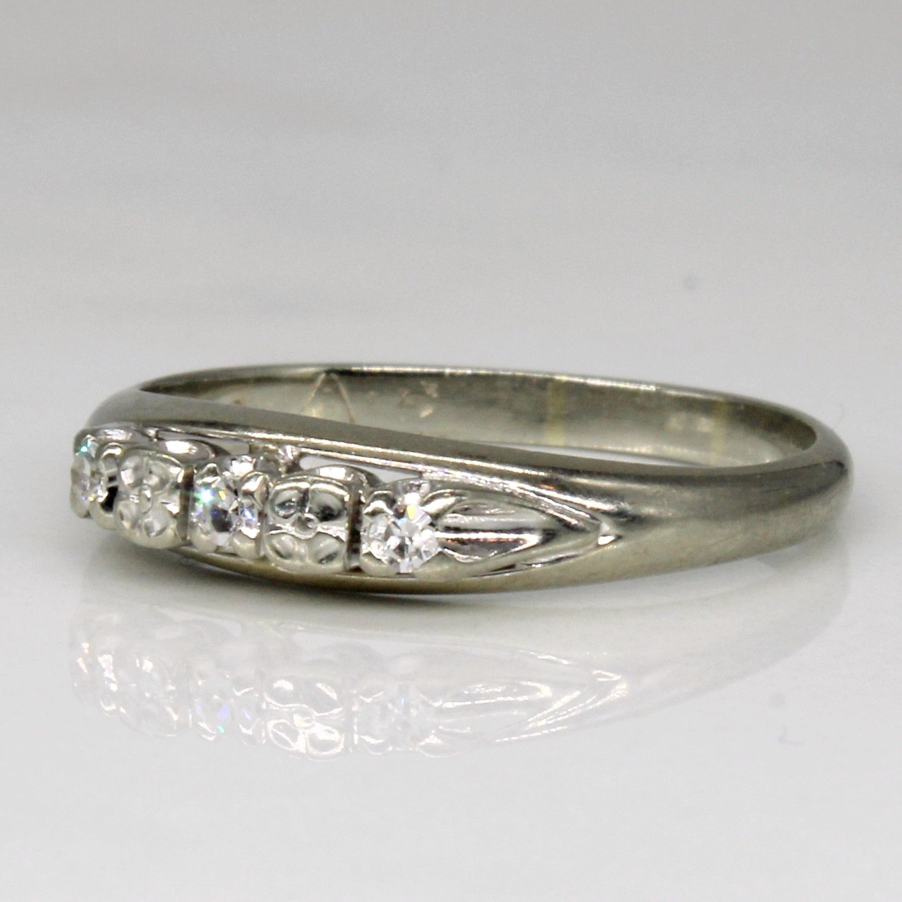 Birks' Mid Century Diamond Band | 0.03ctw | SZ 6 |