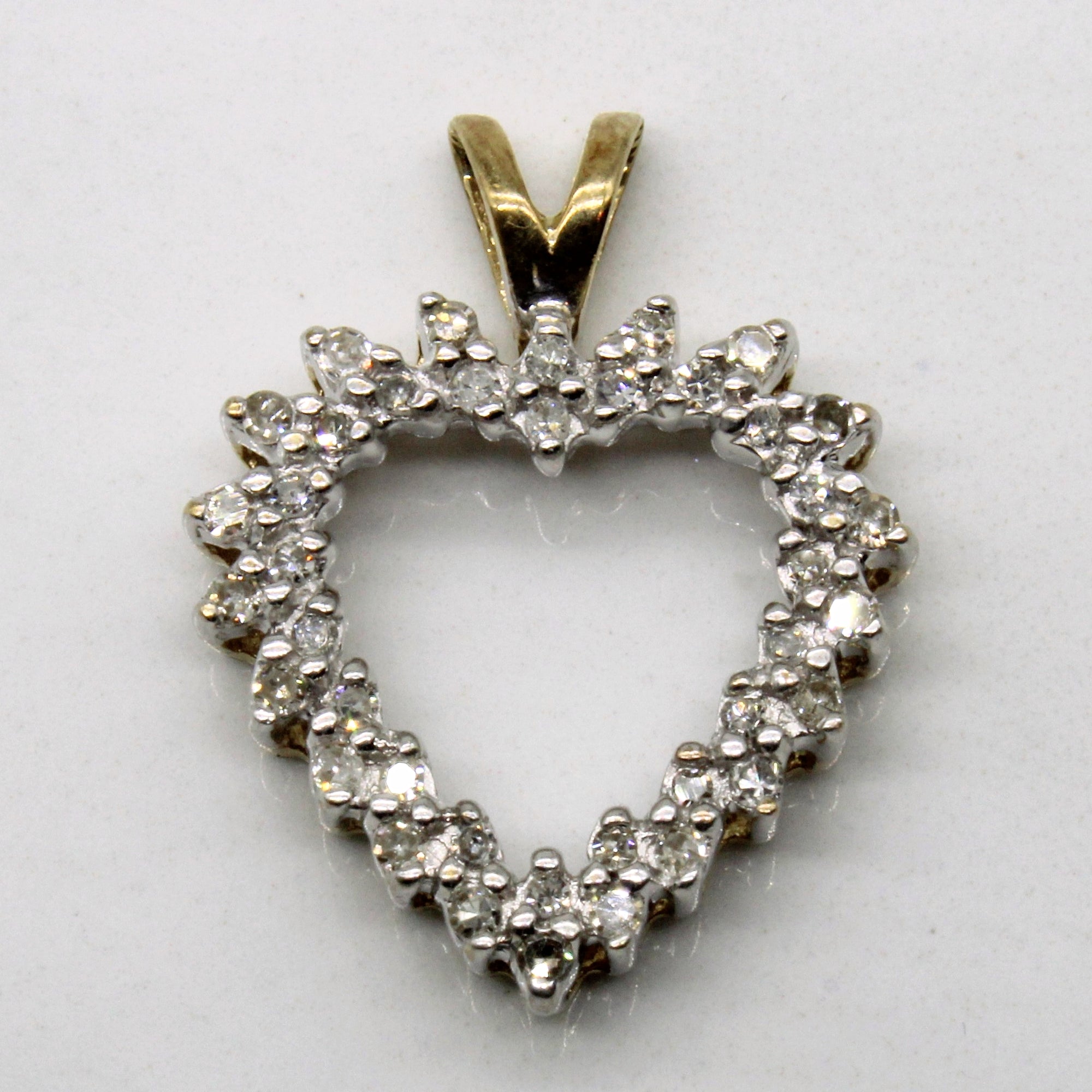 Diamond Heart Pendant | 0.25ctw |