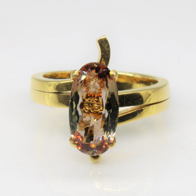 Andalusite Bypass Cocktail Ring | 1.75ct | SZ 6 |