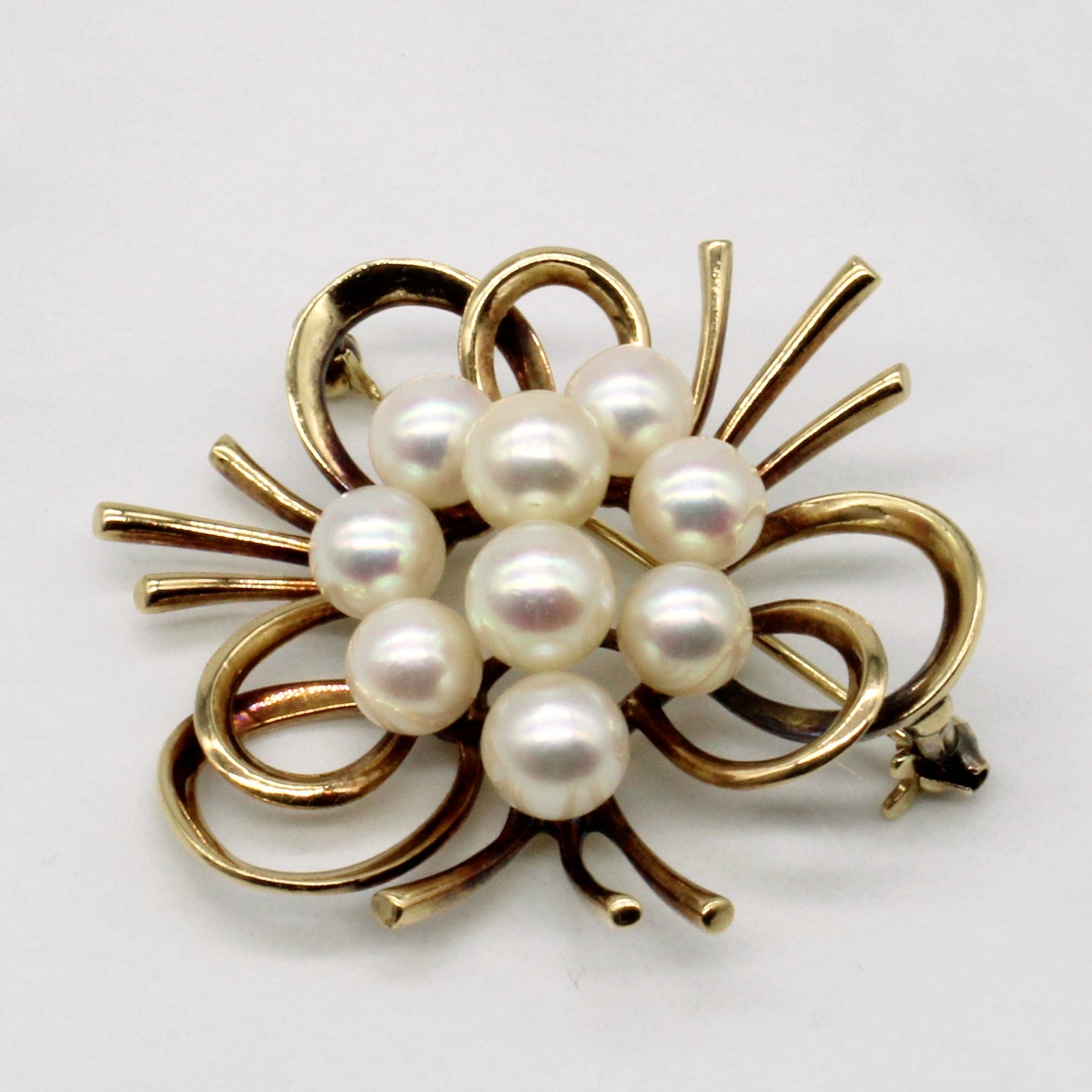 Mikimoto' Vintage Pearl Brooch