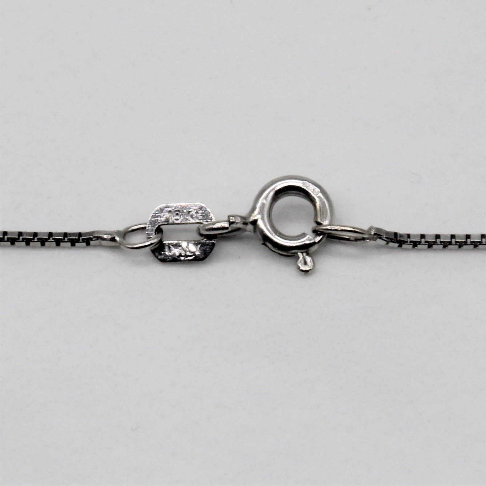 Pink Sapphire High Heel Necklace | 0.15ctw | 16