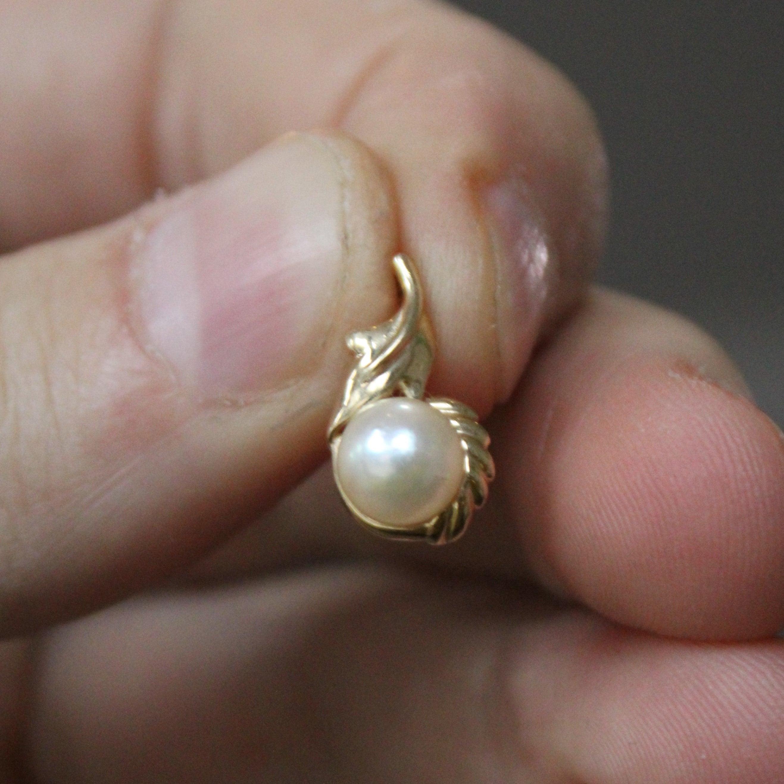 Ornate Pearl Pendant