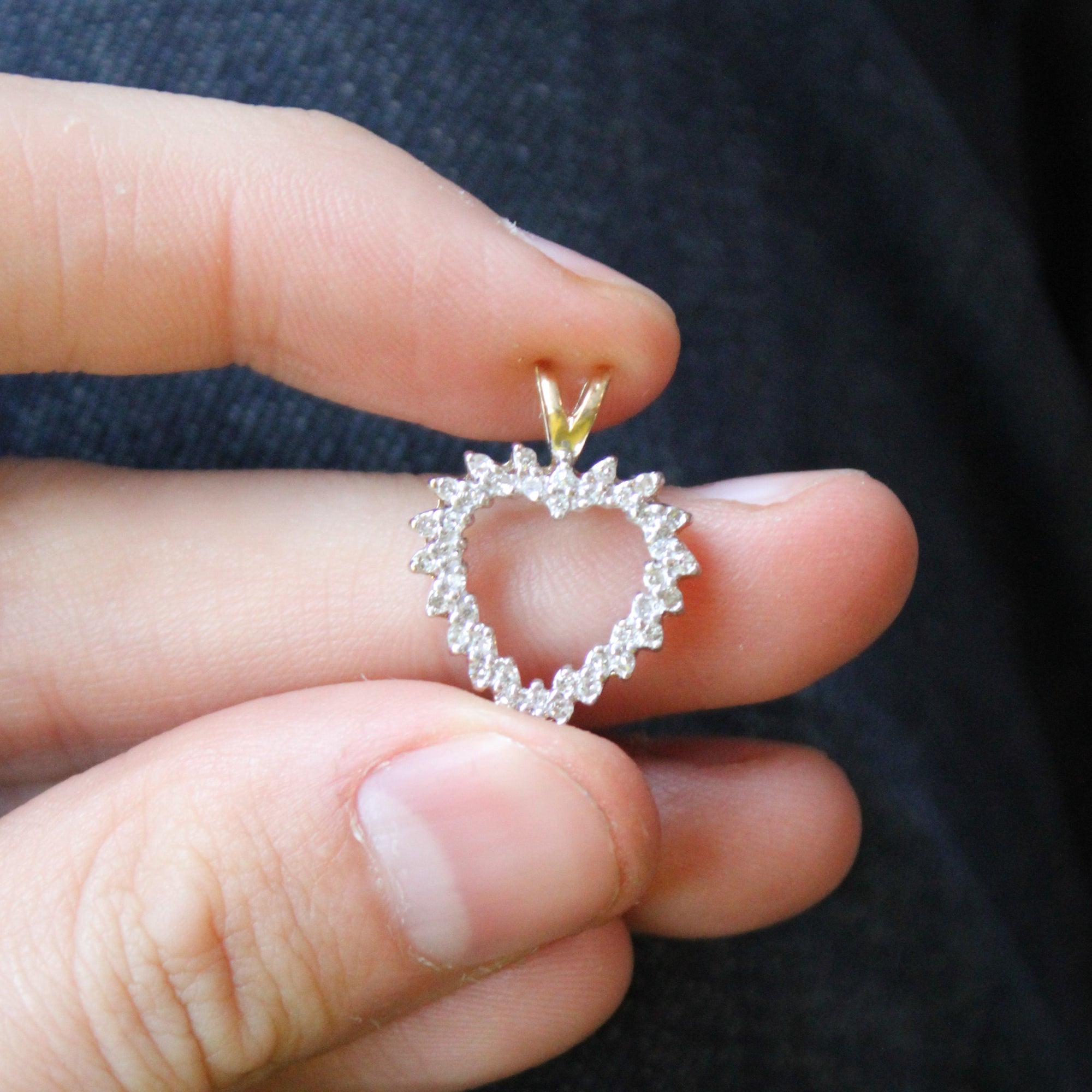 Diamond Heart Pendant | 0.25ctw |