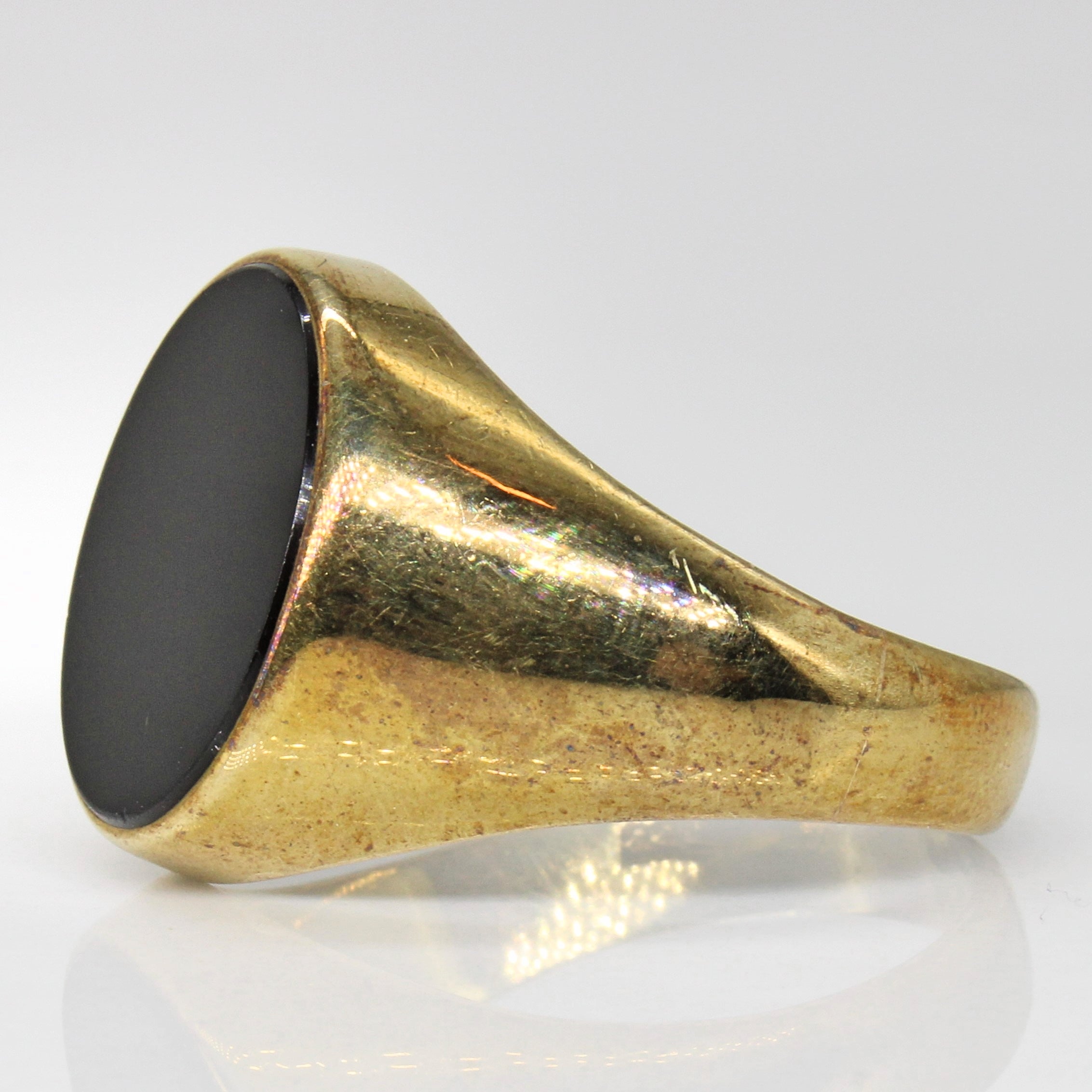 Onyx Cocktail Ring | 3.60ct | SZ 12 |