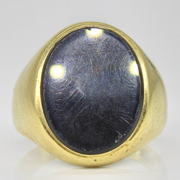 Onyx Cocktail Ring | 9.00ct | SZ 10.25 |