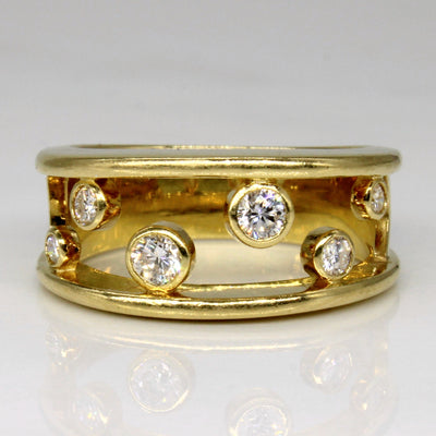 Floating Diamond Ring | 0.28ctw | SZ 5.5 |