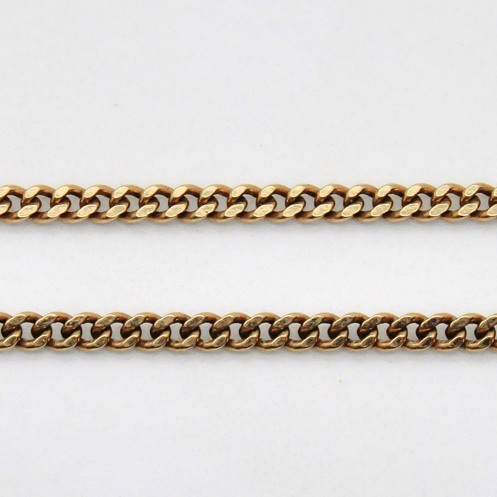 10k Yellow Gold Cuban Link Chain | 19