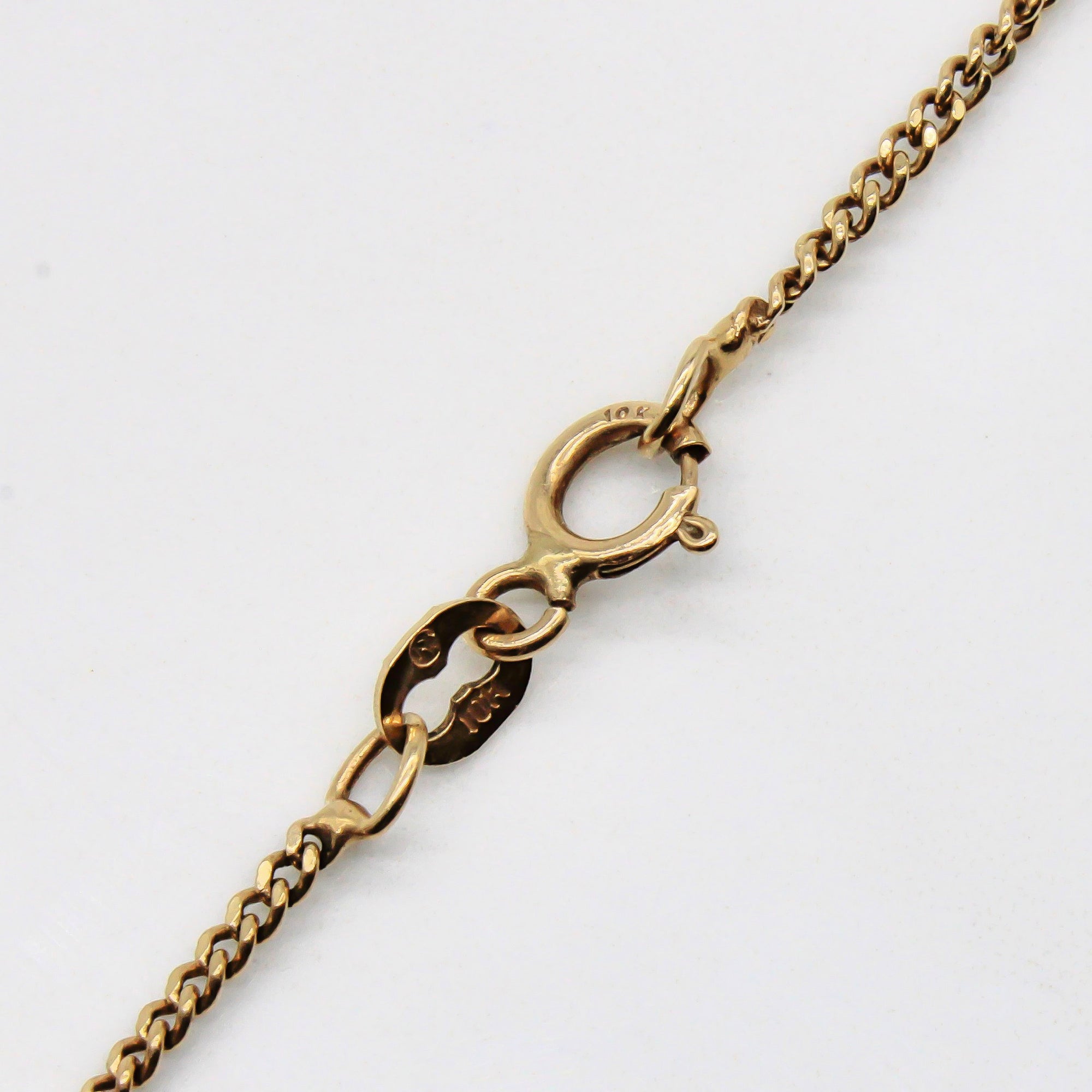 10k Yellow Gold Cuban Link Chain | 19