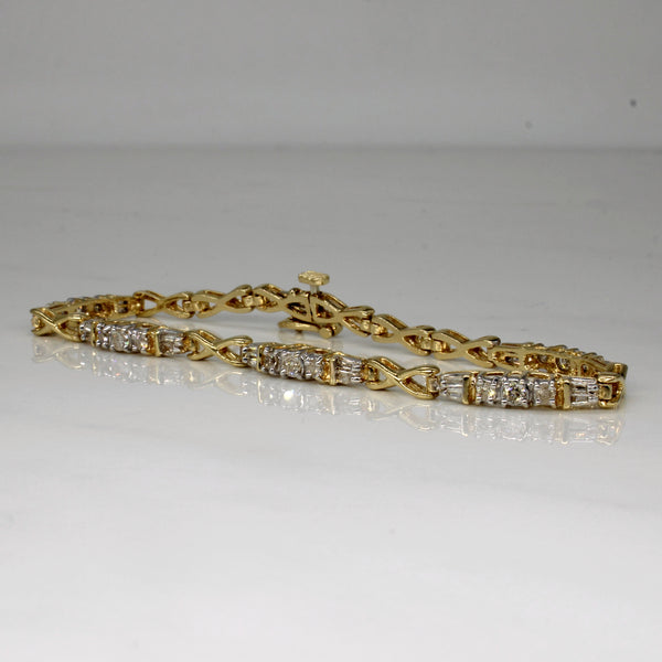 Diamond Chain Bracelet | 0.53ctw | 7