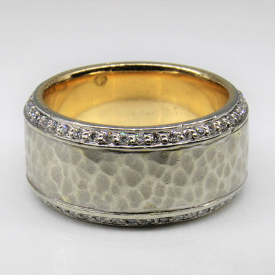 Ernesto Rassi' Diamond Testo Band | 0.75ctw | SZ 8.75 |