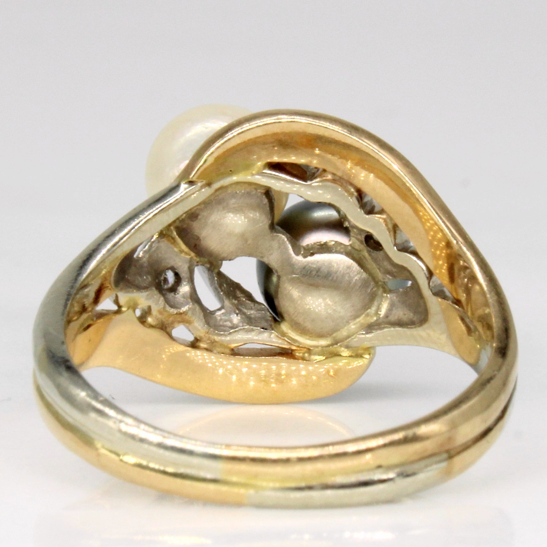 Diamond & Pearl Ring | 0.02ctw | SZ 7 |