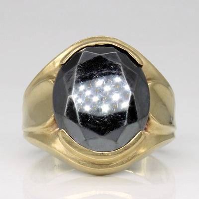 Hematite Cocktail Ring | 6.50ct | SZ 6 |