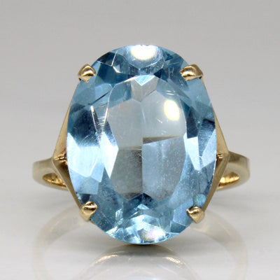 Synthetic Spinel Cocktail Ring | 9.00ct | SZ 6.5 |