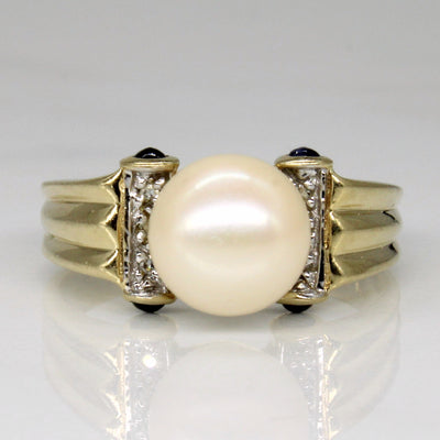 Multi Gem Cocktail Ring | 0.13ctw | SZ 6.75 |