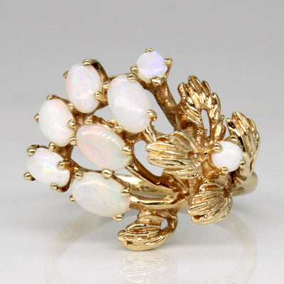 Ornate Opal Ring | 0.82ctw | SZ 7 |
