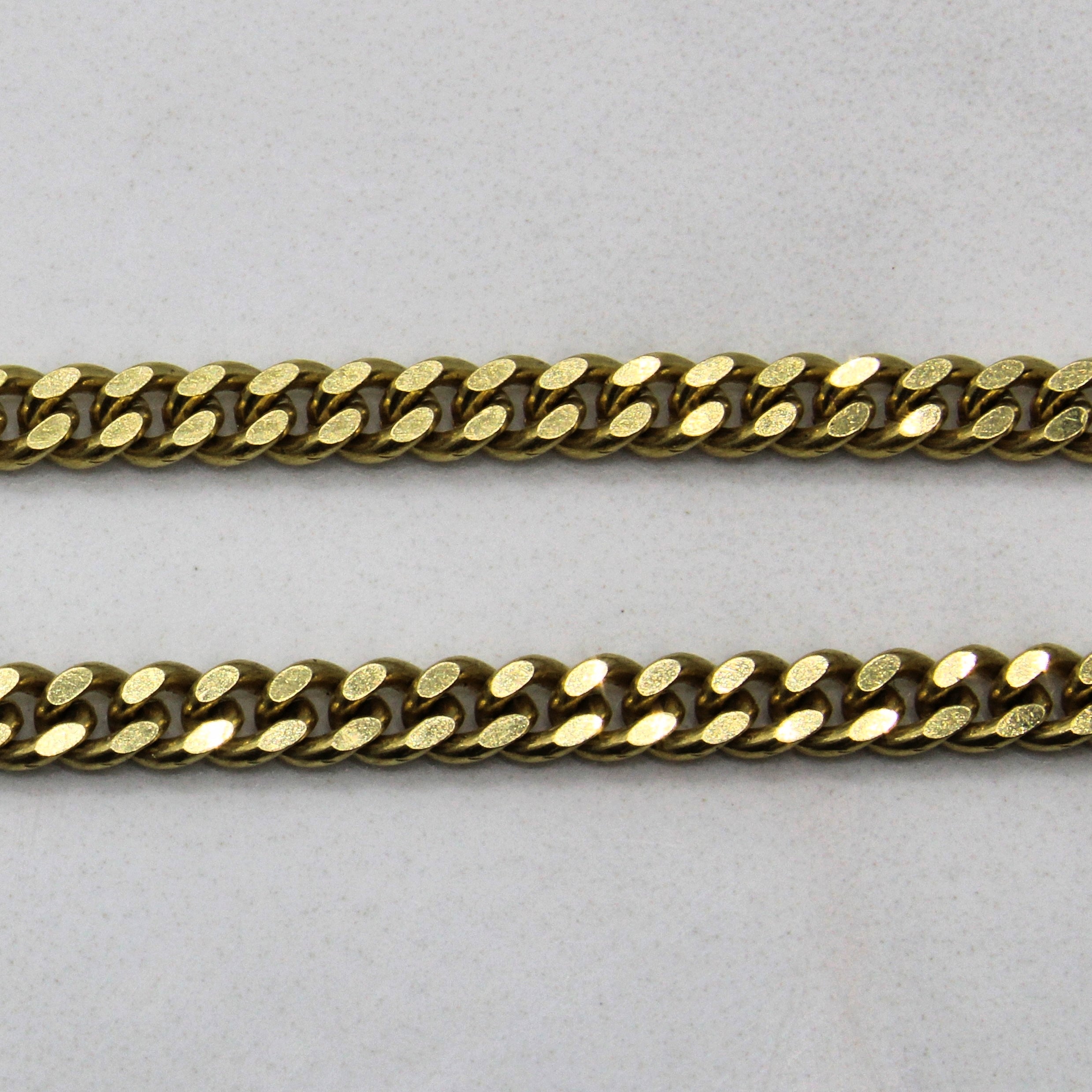 14k Yellow Gold Cuban Chain | 24" |