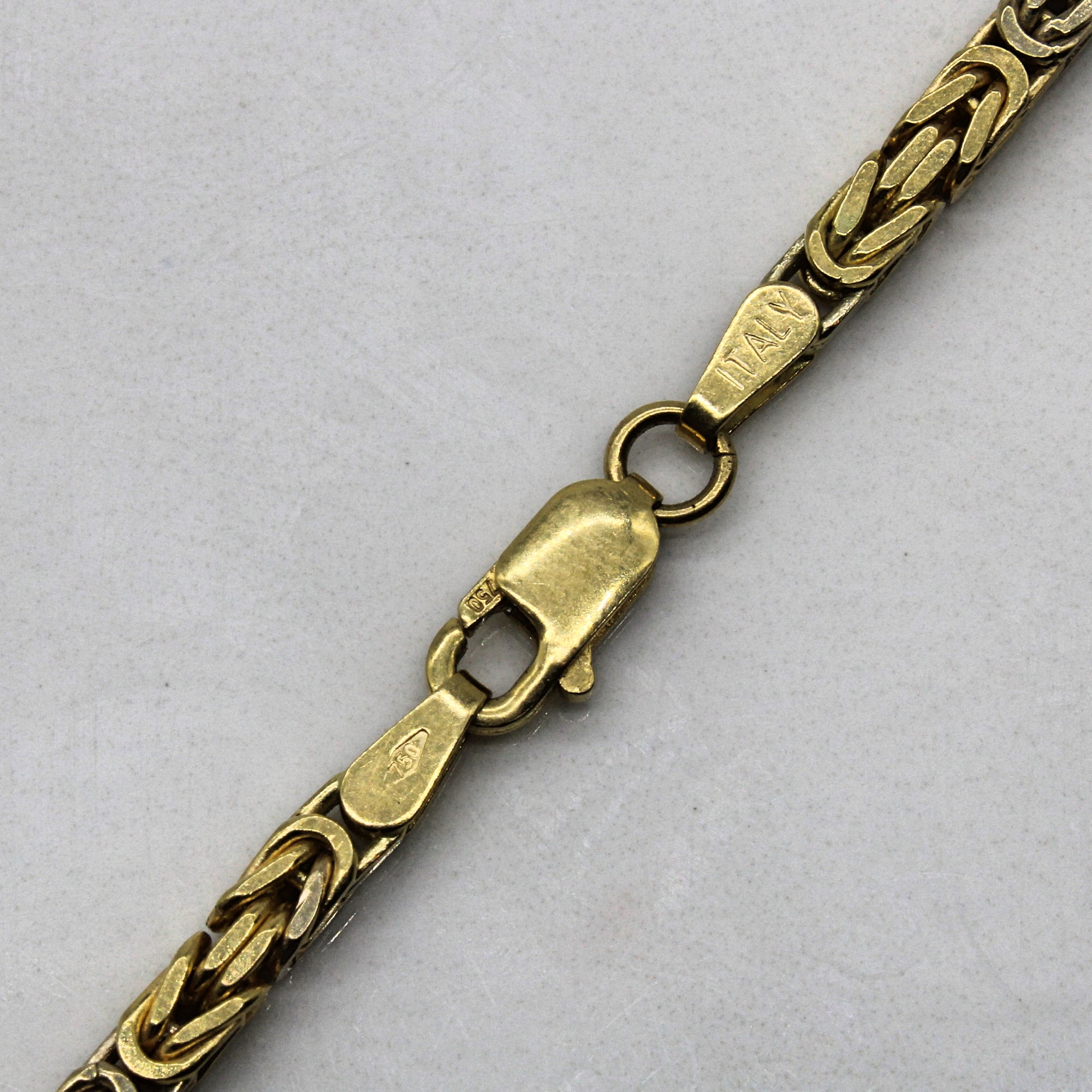 18k Two Tone Gold Birdcage Chain | 23
