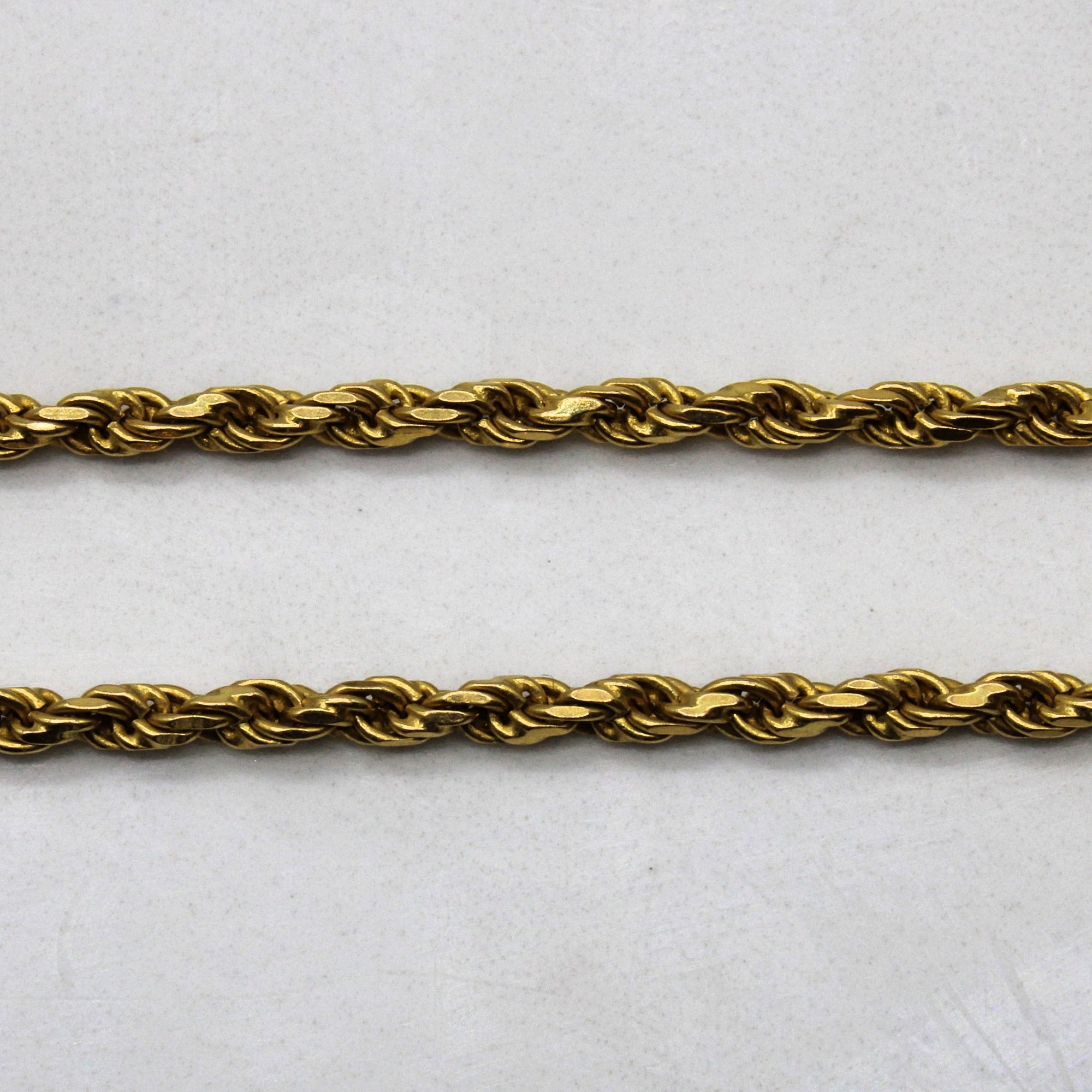 22k Yellow Gold Rope Chain | 24