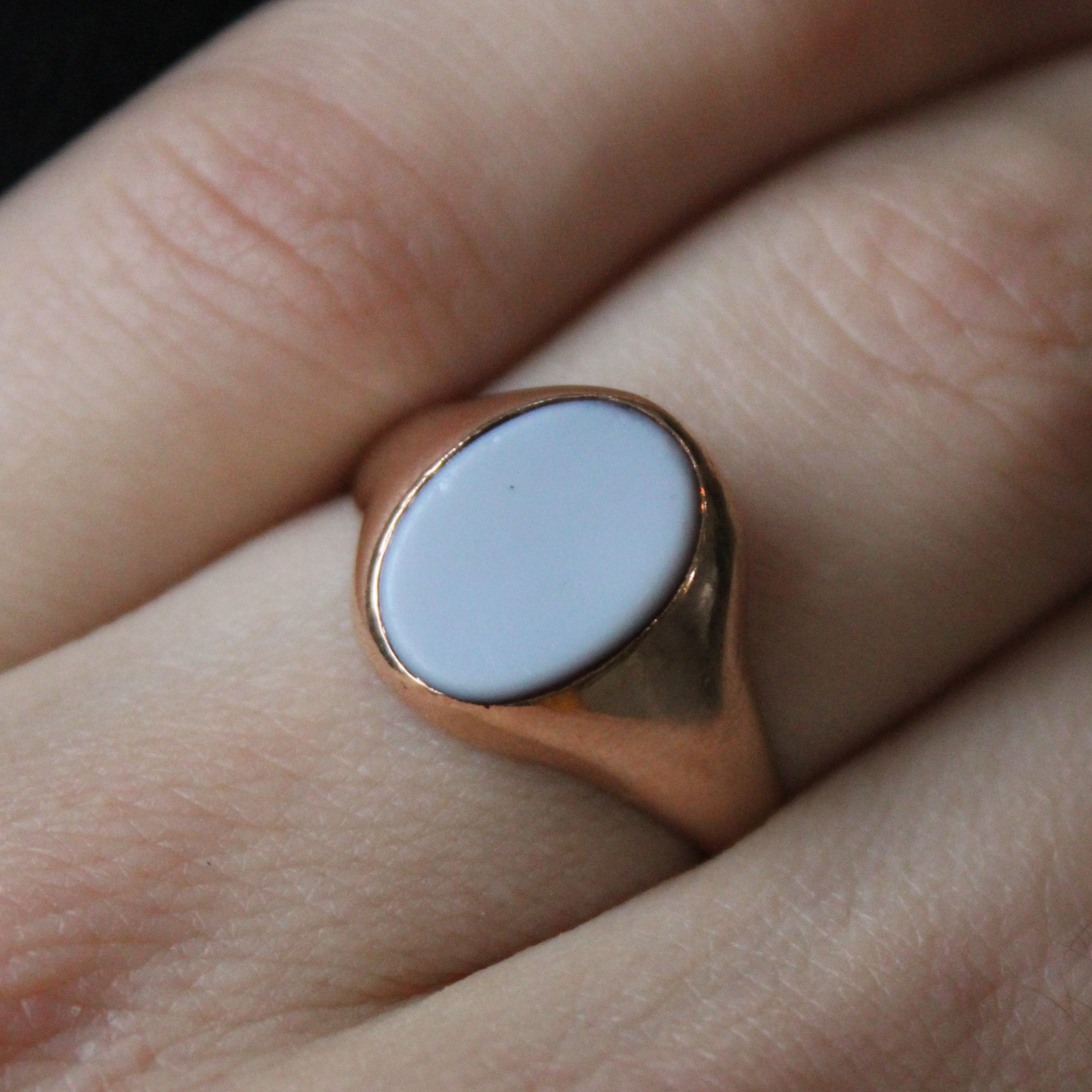 Flush Set Carnelian Ring | 1.95ct | SZ 8.25 |