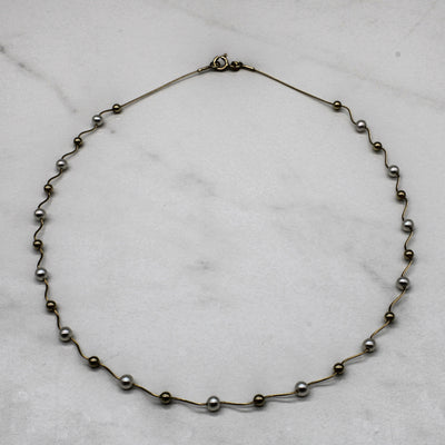Pearl Twist Necklace | 16