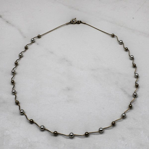 Pearl Twist Necklace | 16
