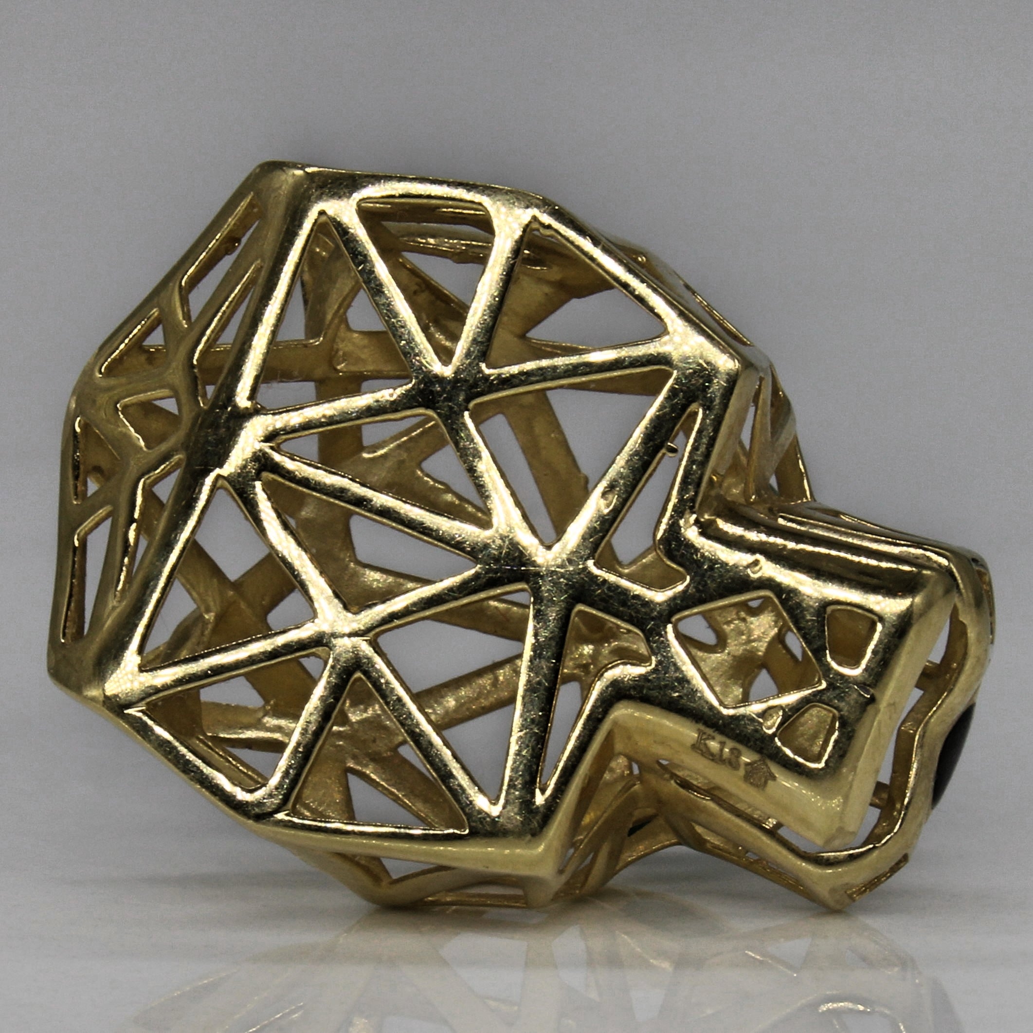 Pendentif panthère inspiré de Cartier | 0,07 ct, 0,06 ct au total | 