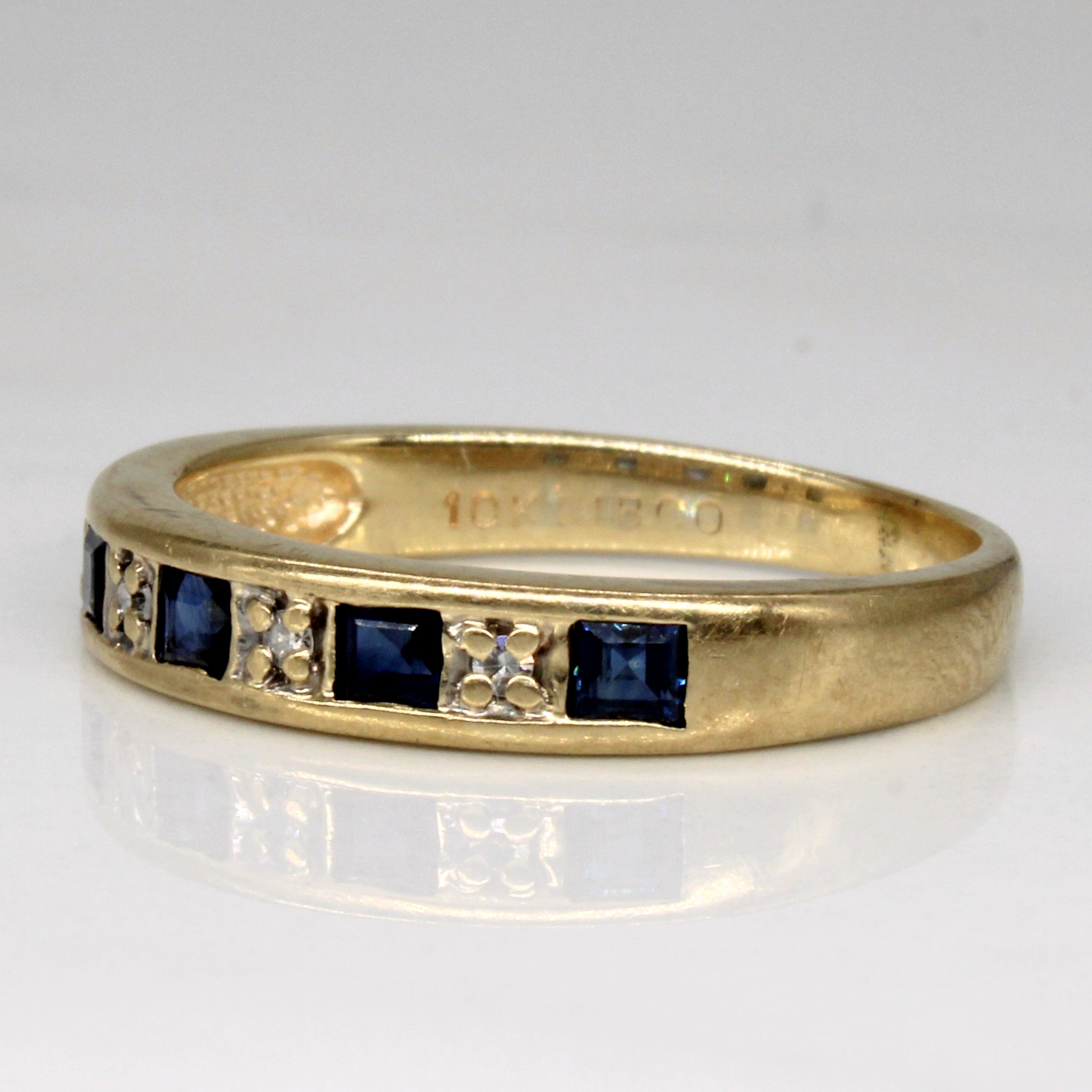 Sapphire & Diamond Ring | 0.33ctw, 0.02ctw | SZ 7.75 |