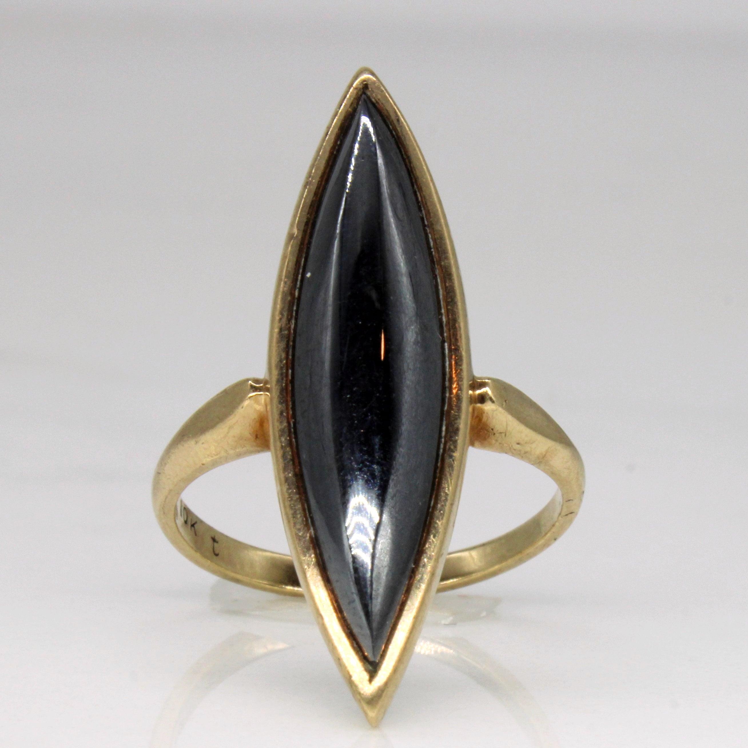 Hematite Cocktail Ring | 8.06ct | SZ 5 |