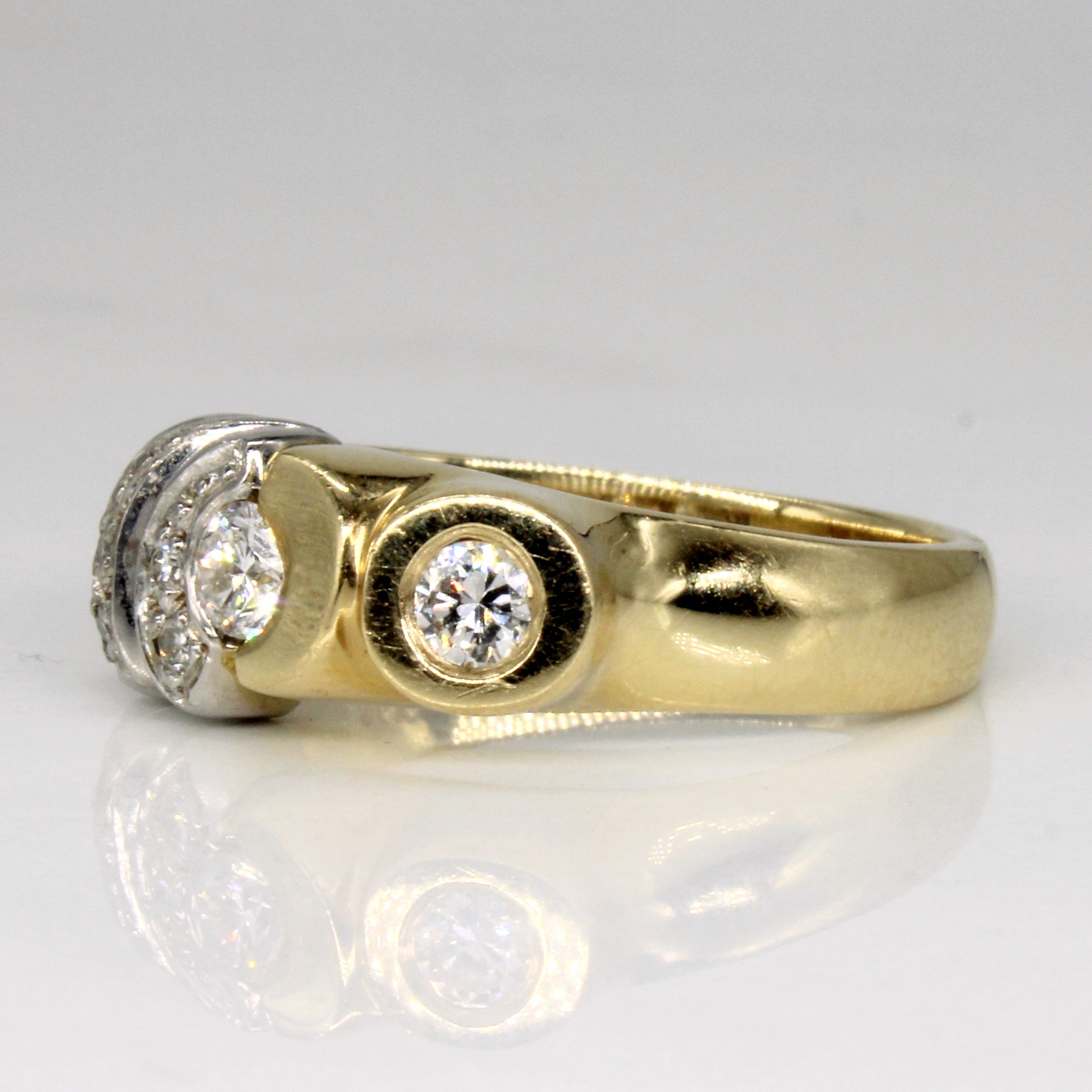 Birks' Custom Designed and Handmade Diamond Dress Ring | 0.39ctw | SZ 9 |