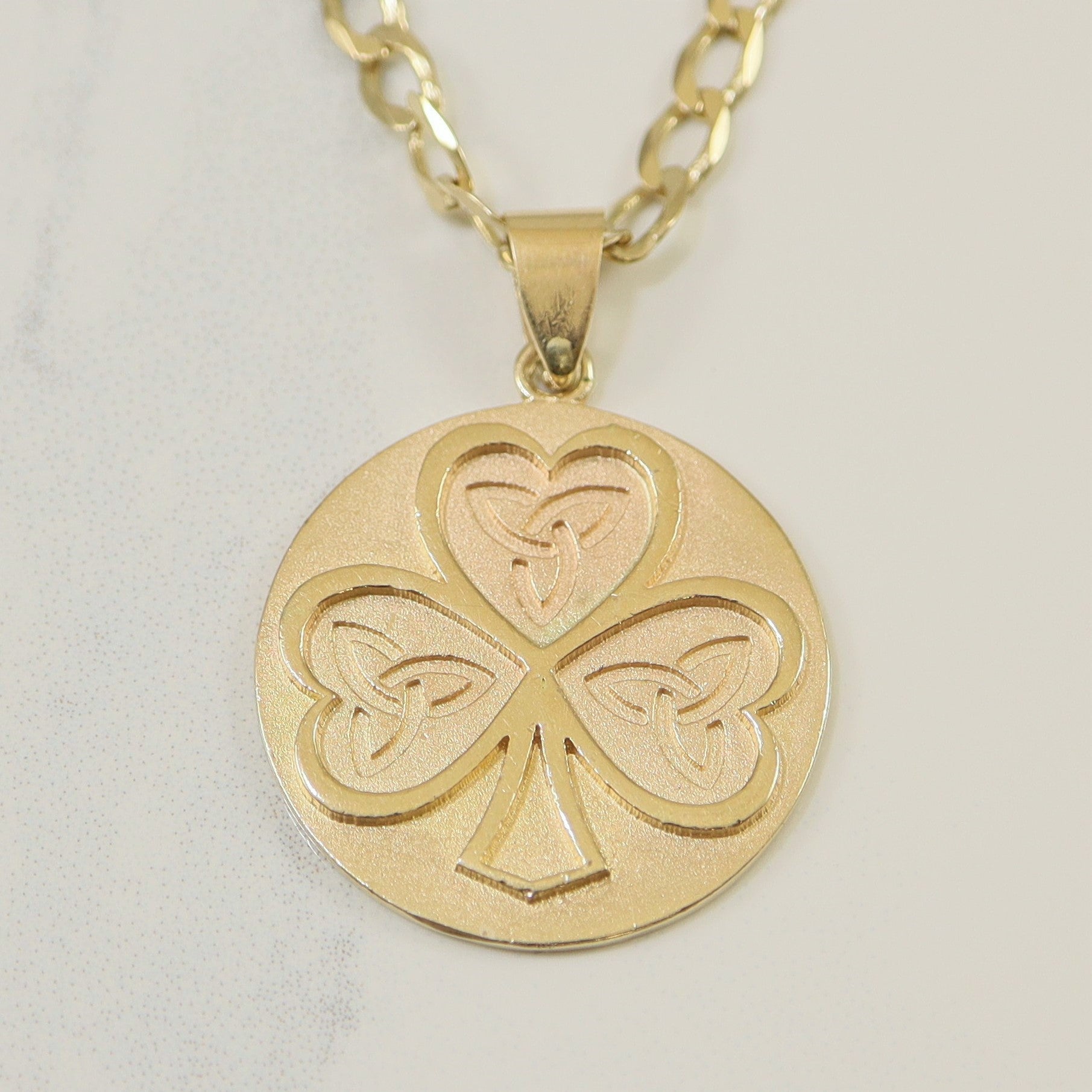 Celtic Clover Necklace | 22" |