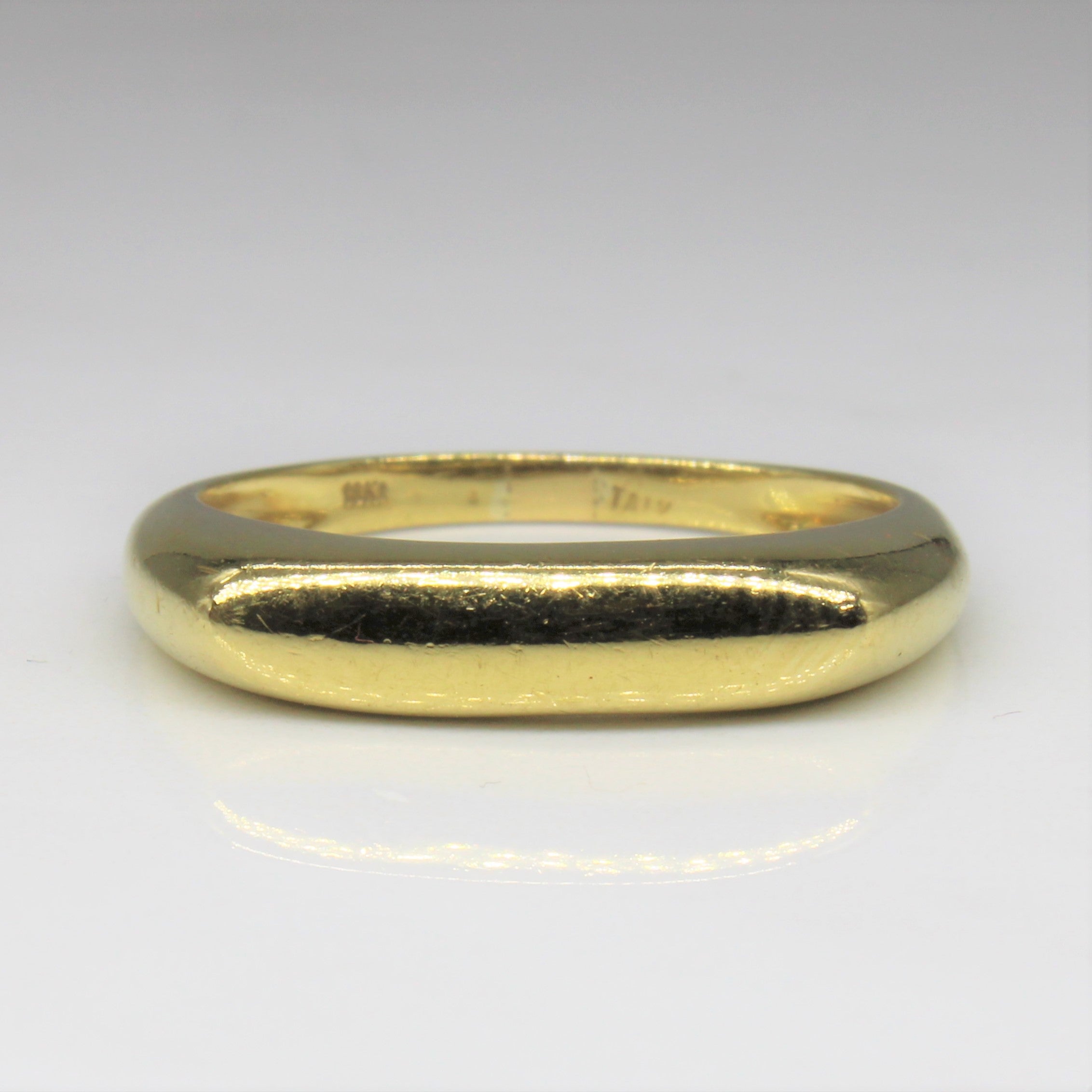 Yellow Gold Bar Band | SZ 7.5 |