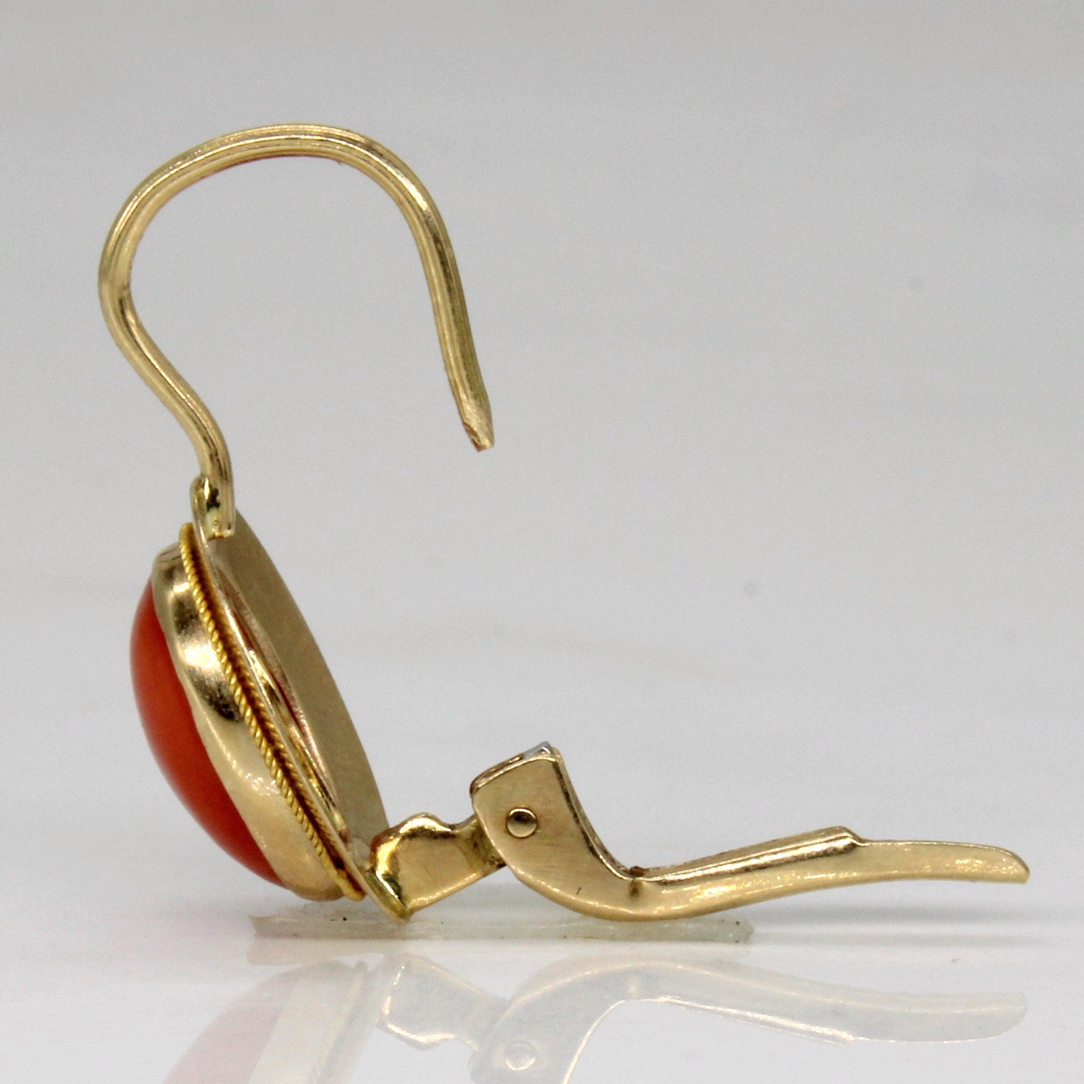 Coral Drop Earrings | 4.00ctw |