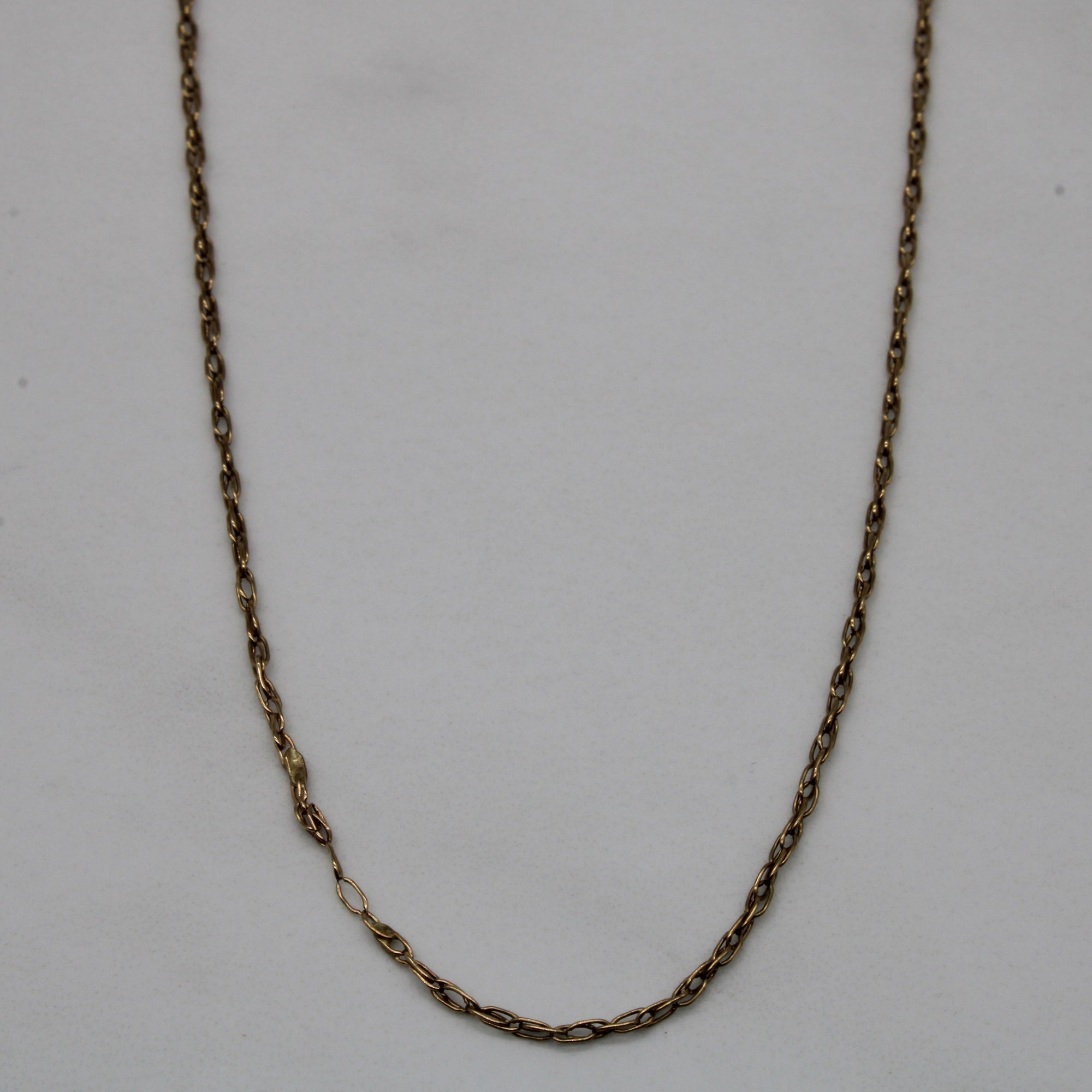 10k Yellow Gold Prince of Wales Chain | 21