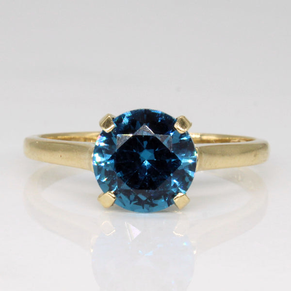Synthetic Spinel Cocktail Ring | 1.90ct | SZ 8.5 |