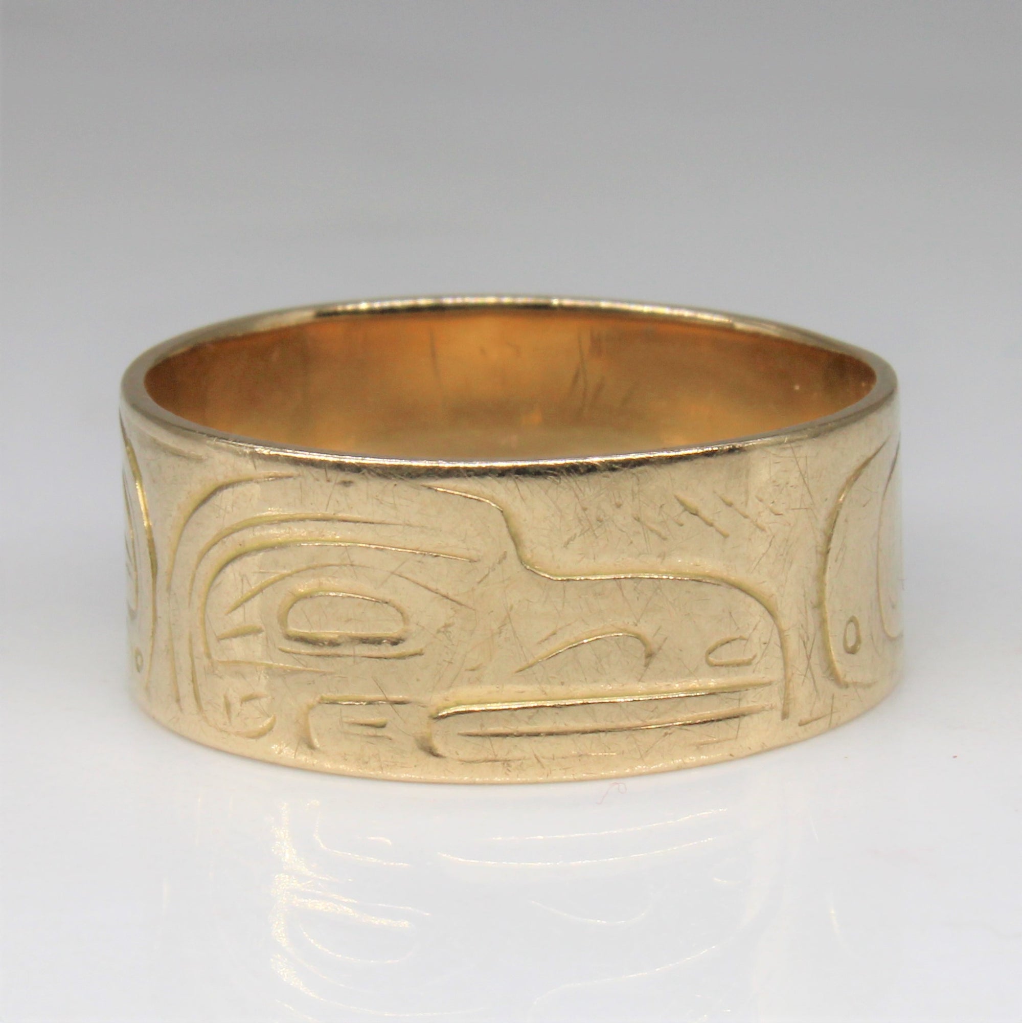Indigenous Eagle Art Ring | SZ 9.5 |