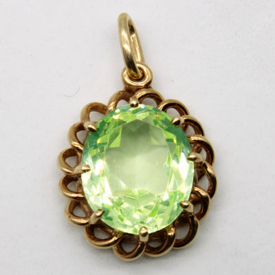 Synthetic Spinel Pendant | 4.54ct |