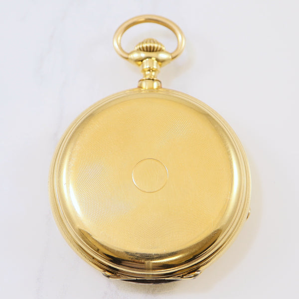 1870s Yellow Gold Pocket Watch |