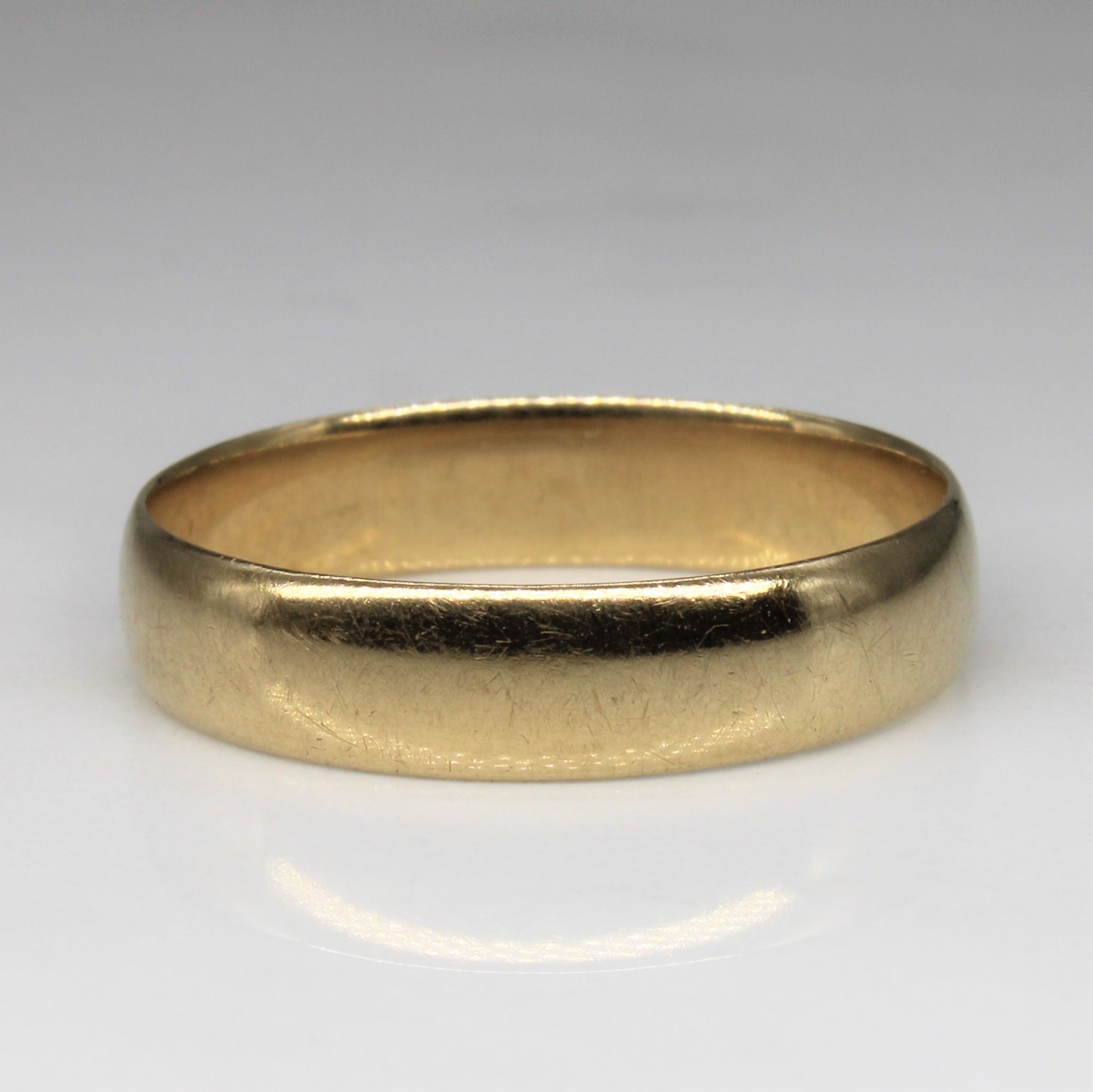 1960s Yellow Gold Band | SZ 11.5 |