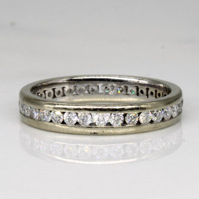 Channel Set Diamond Eternity Band | 0.40ctw | SZ 4.75 |