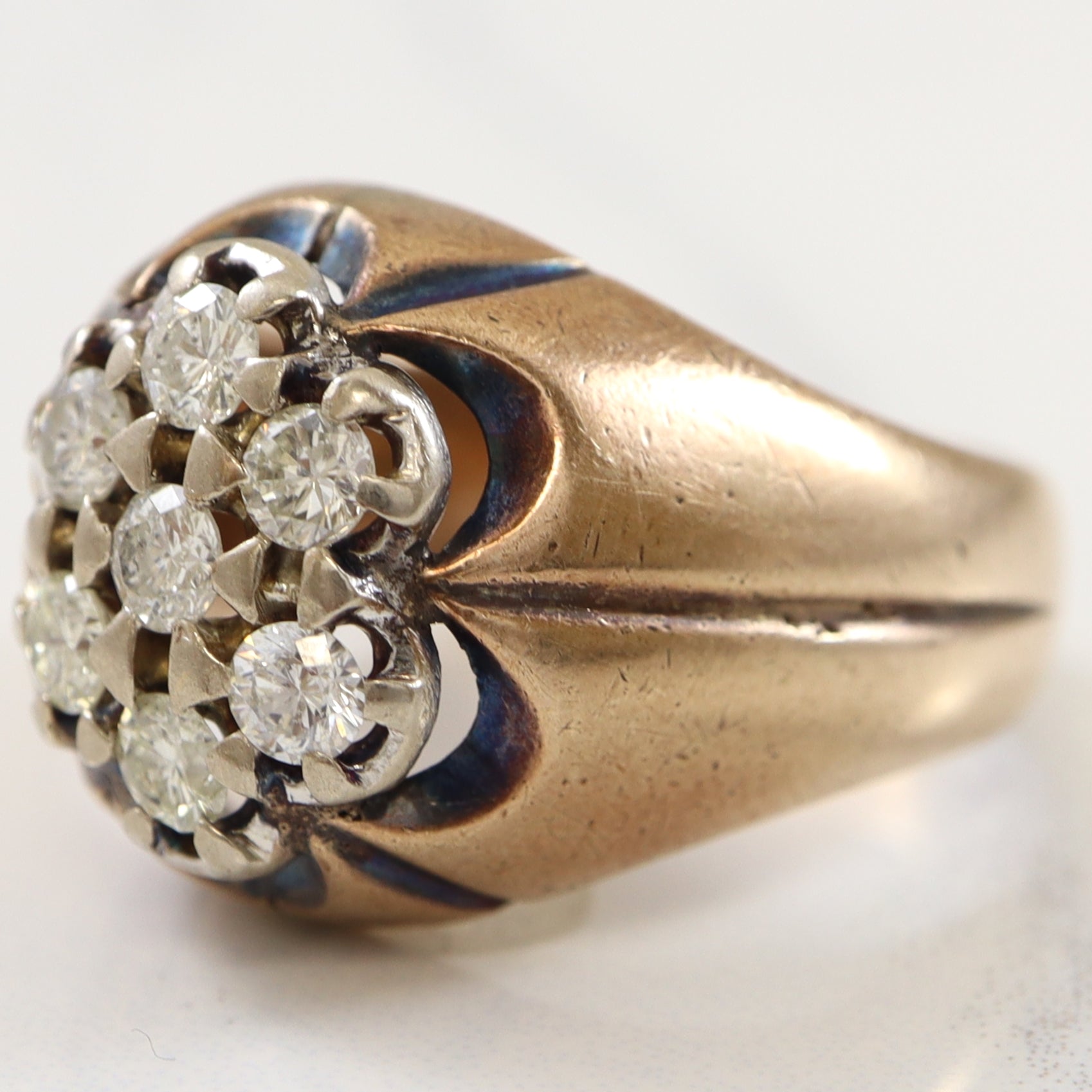 Cluster Diamond Ring | 0.84ctw | SZ 11.25 |