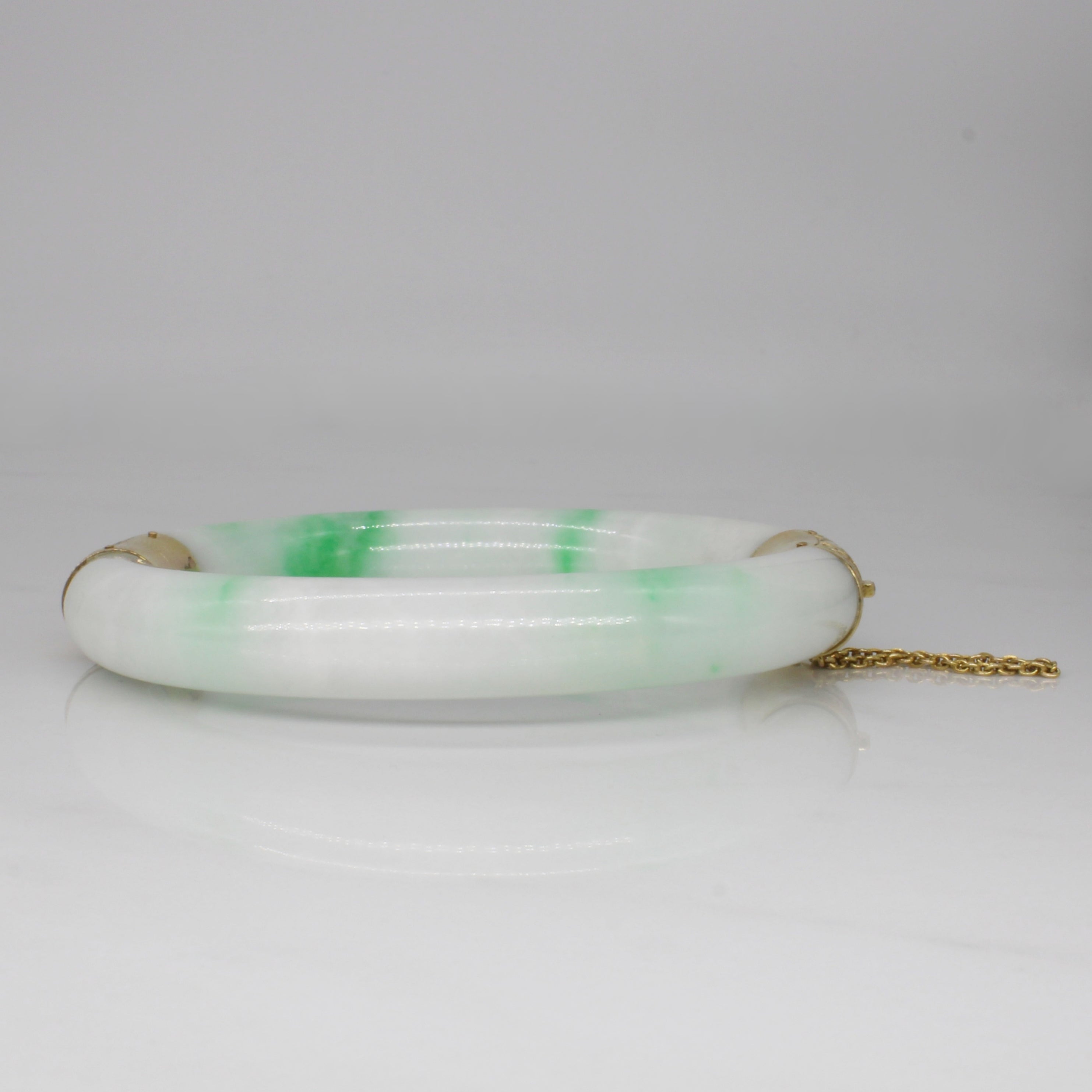 Jadeite Bangle | 300.00ctw | 9" |