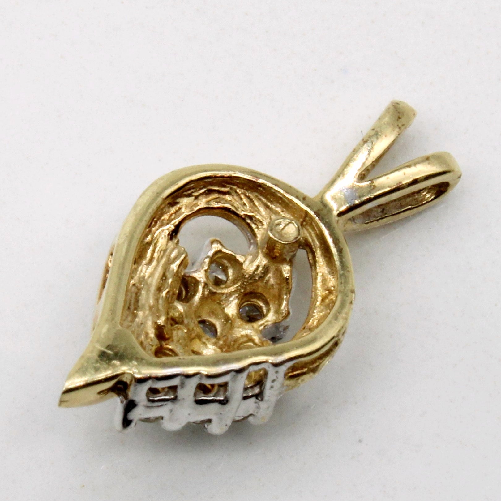 Diamond Cluster Pendant | 0.13ctw |
