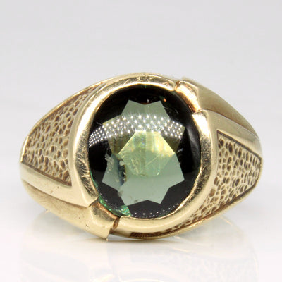 Synthetic Spinel Cocktail Ring | 3.80ct | SZ 8.75 |