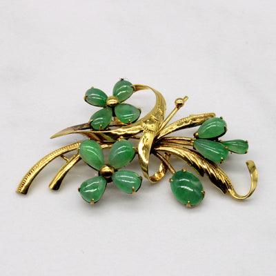 Jadeite Brooch | 2.50ctw |