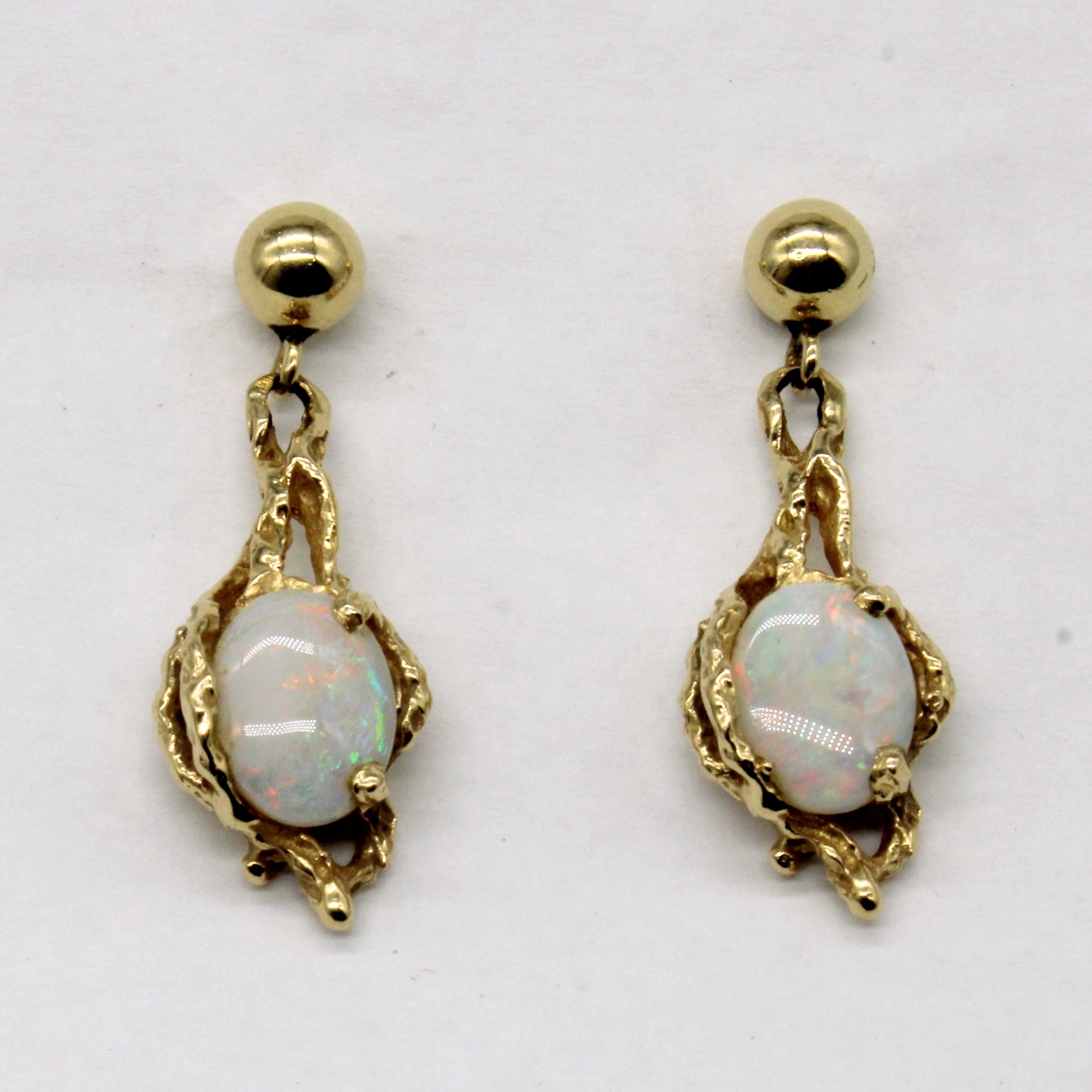 Opal Drop Earrings | 1.50ctw |