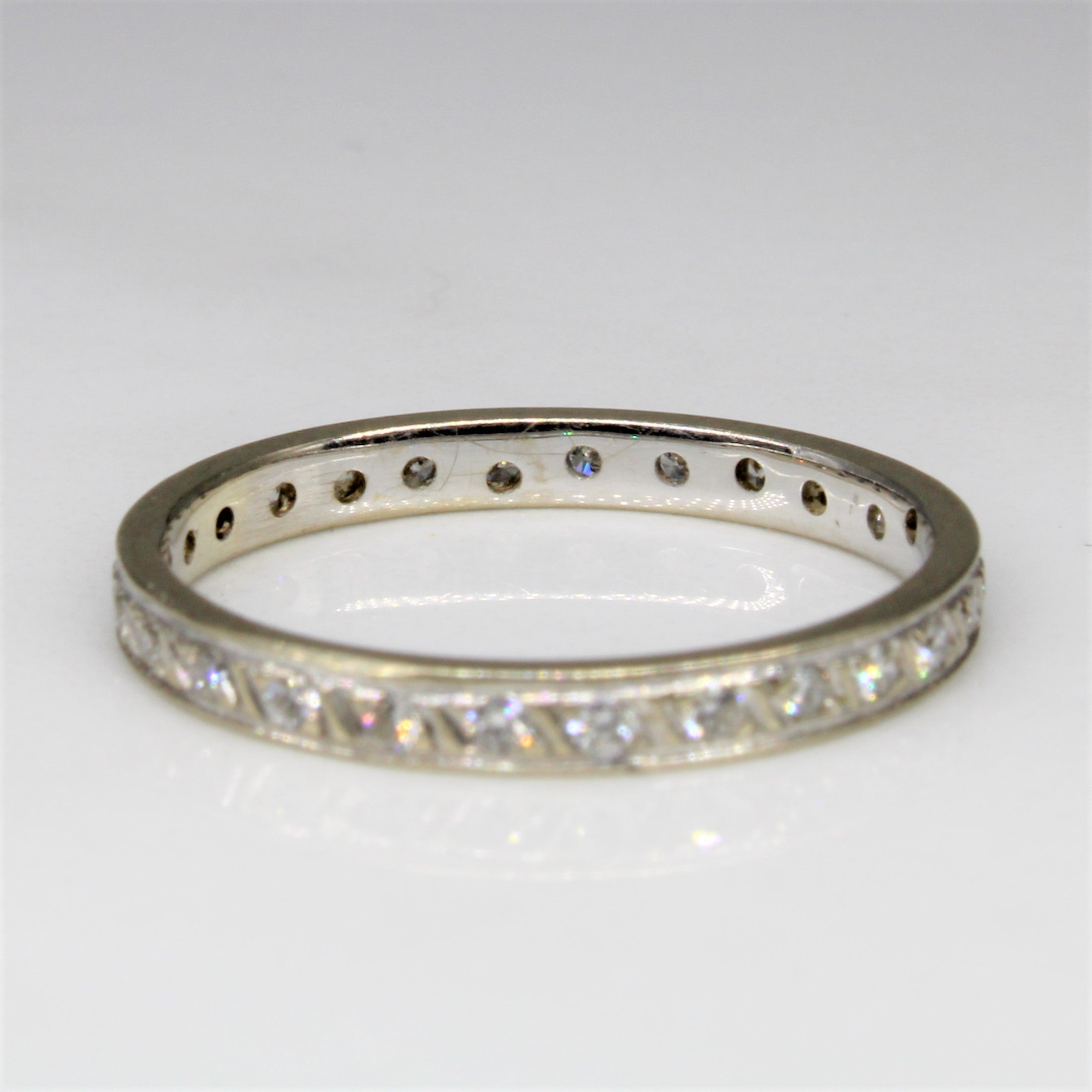 White Gold Diamond Eternity Ring | 0.25ctw | SZ 5.75 |