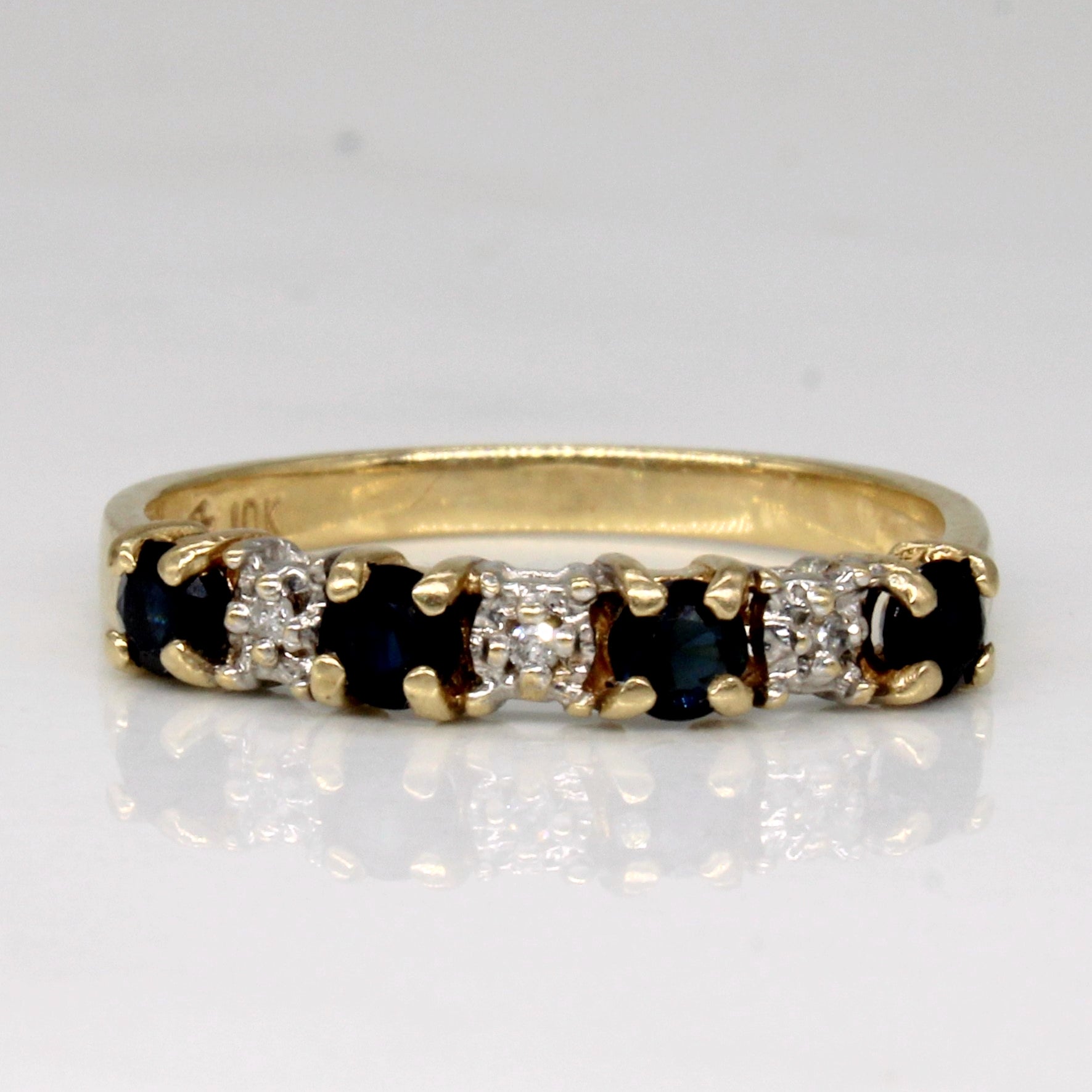 Sapphire & Diamond Ring | 0.28ctw, 0.01ctw | SZ 5.75 |